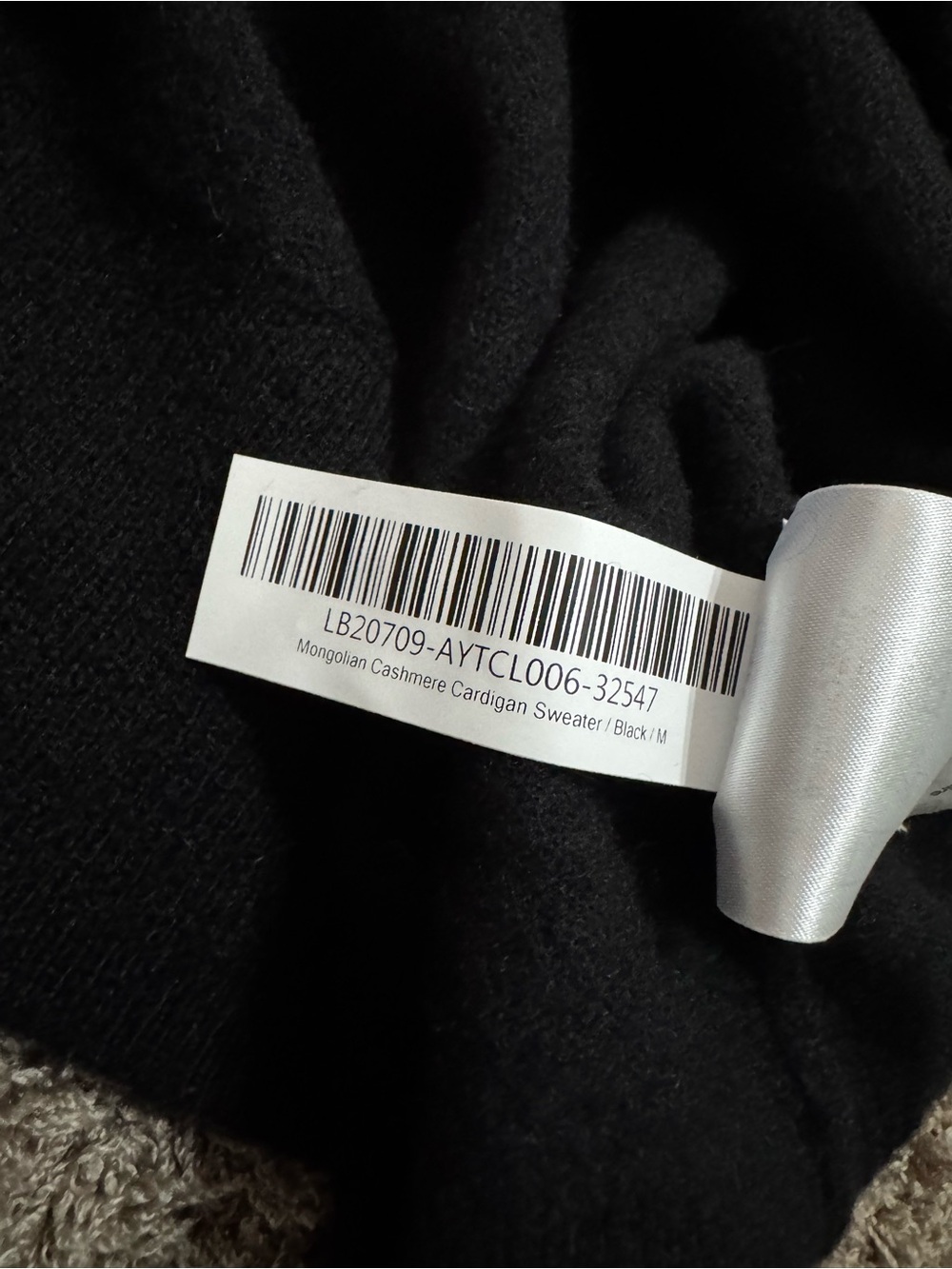 Quince Mongolian Cashmere Cardigan Sweater - Picture 4 of 5